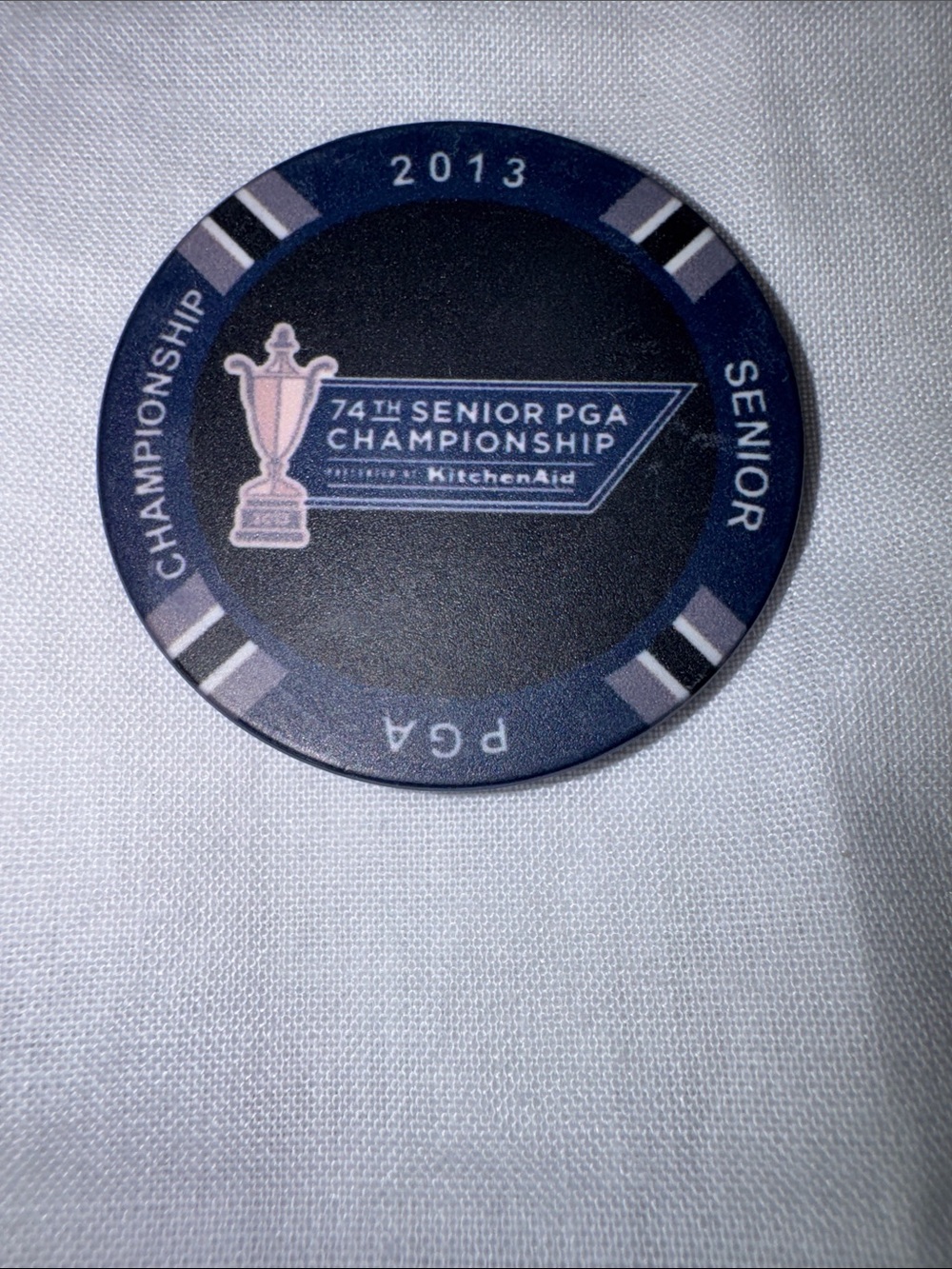 74th Senior PGA Championship Collector Chip Ball Marker- Navy Blue